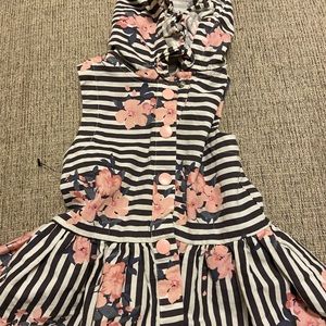 Cynthia Rowley Girls Floral Vest Size 18M EUC